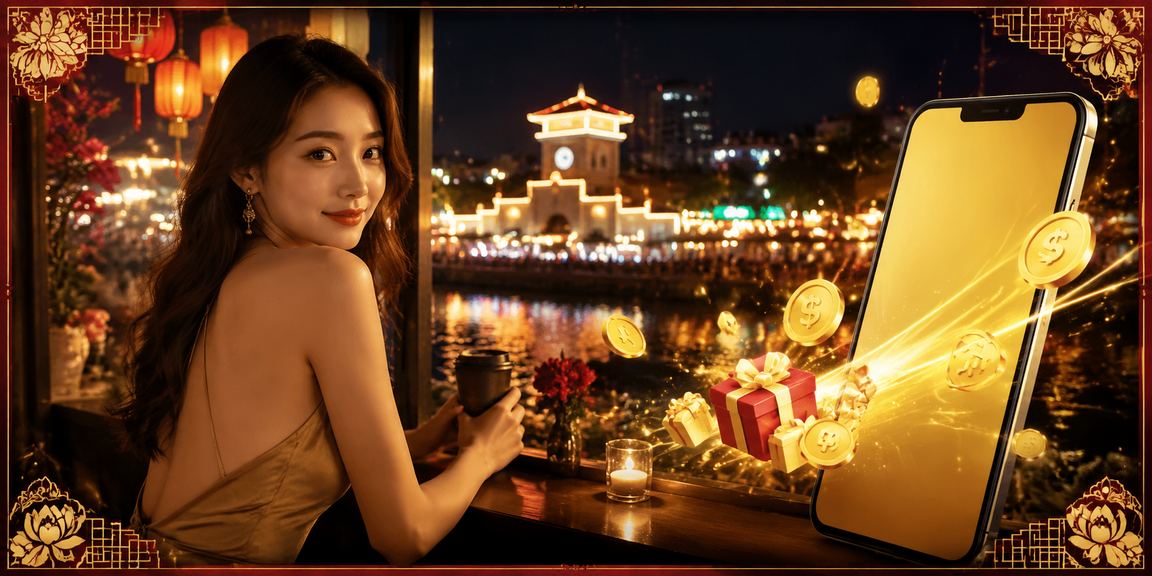 Người dùng TP. Hồ Chí Minh trải nghiệm casino trực tuyến trên di động tại quán cà phê